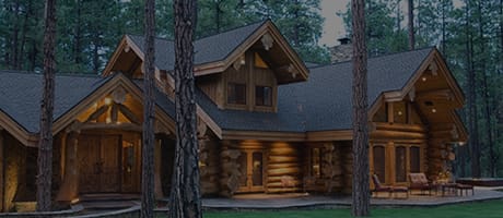 Pinetop Log Home Style