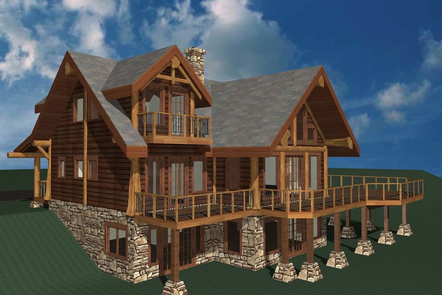 Summit Mountain Retreat Style Home