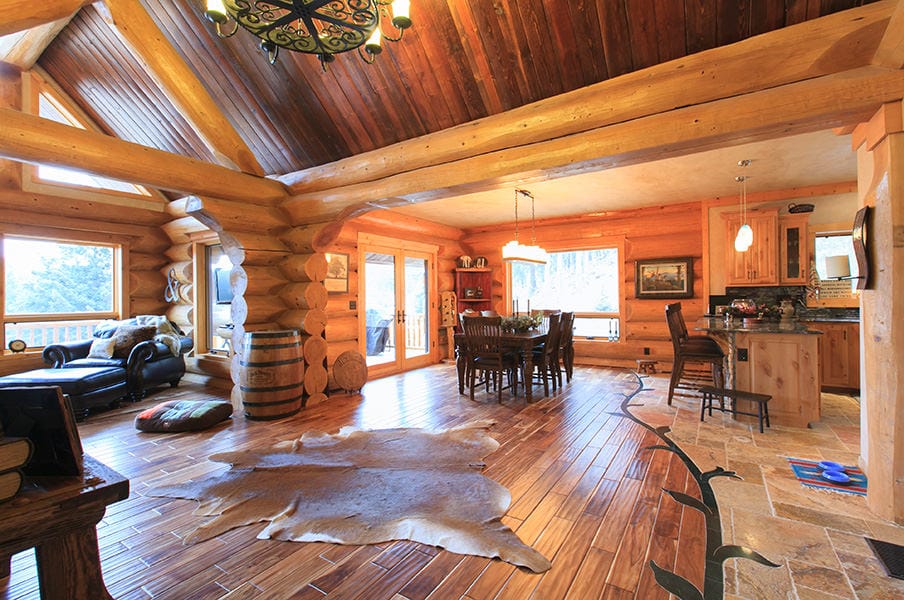 View of dining room