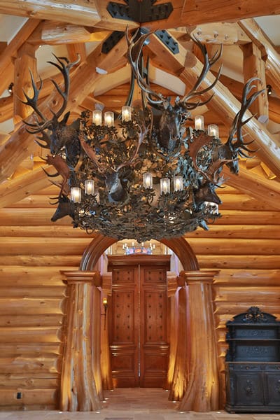 Large Antler Chandelier