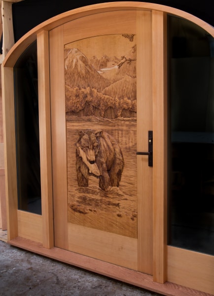 Hand Carved Wooden Doors