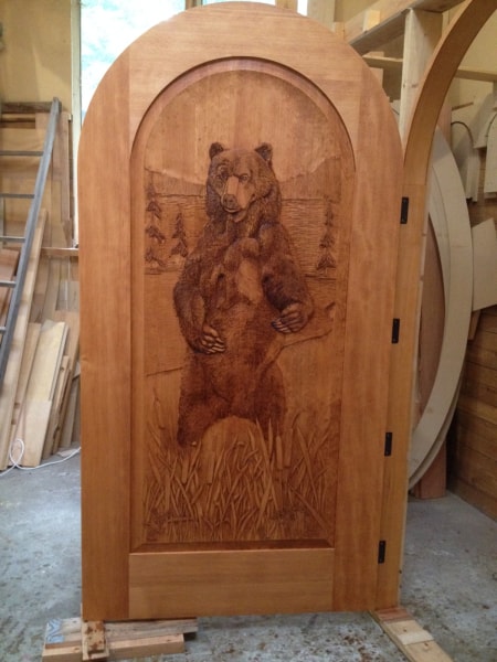 Hand Carved Wooden Doors