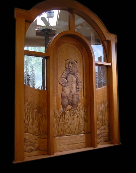 Hand Carved Wooden Doors