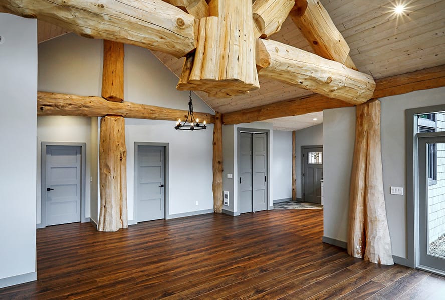 Horne Lake Cabin Interior