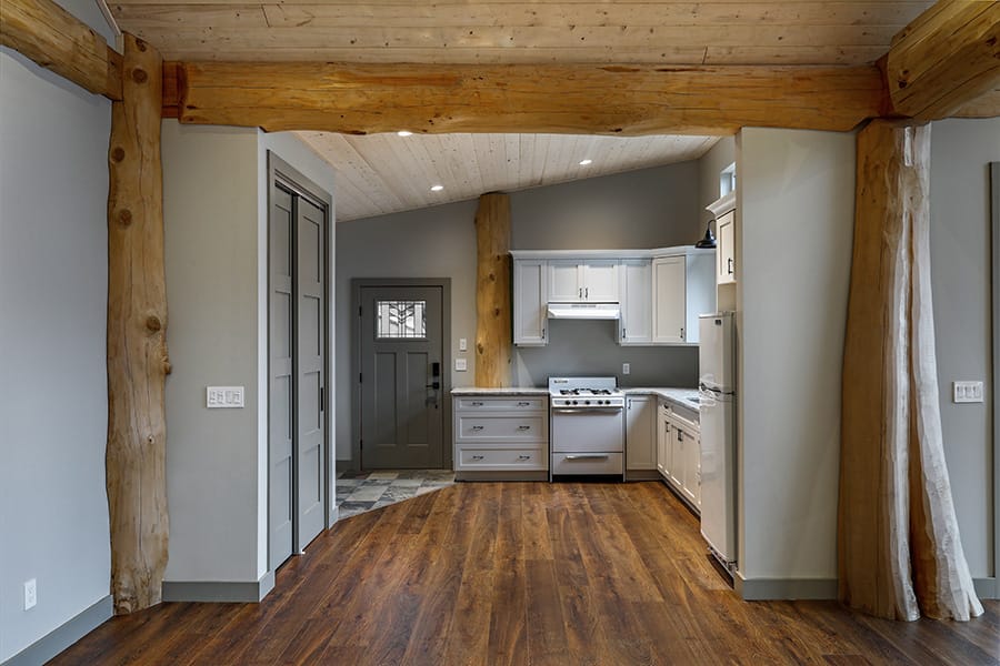 Horne Lake Cabin Interior