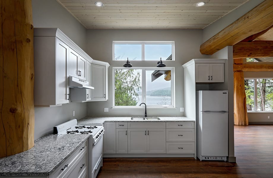 Horne Lake Cabin Interior