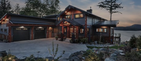The Campbell River Log Home Style