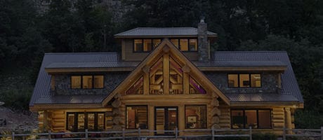 Cloudcroft Log Home Style