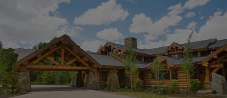 Grand Teton Log Home Style