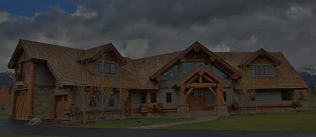 Snake River Log Home Style