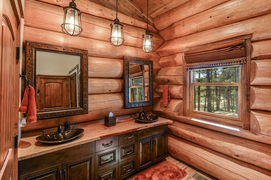 Interior View Master Bathroom